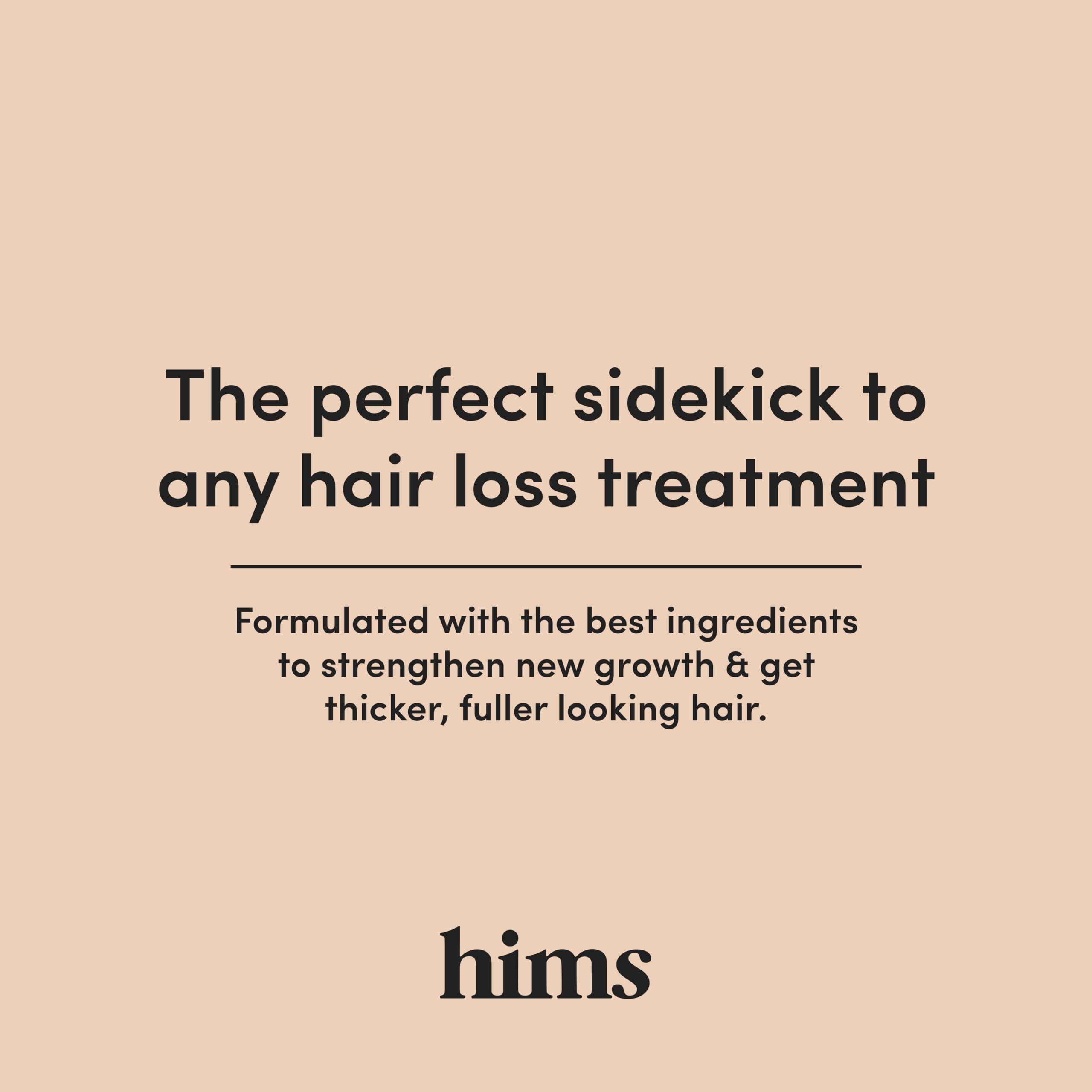 hims Thick Fix hair-application-closeup, demonstrating massage-ready lather