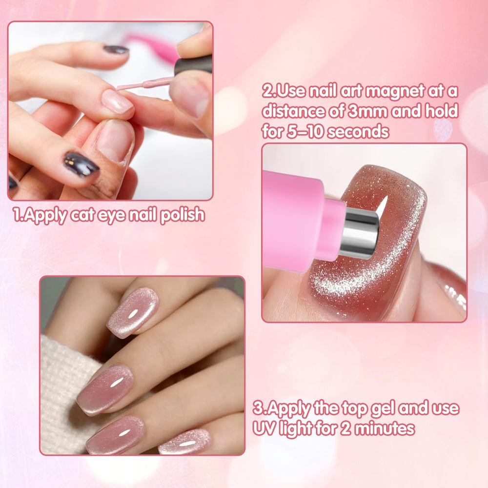 HINGTAI kit uñas en mano, compacto para manicuras en casa