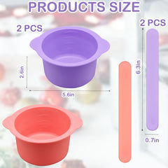HINGTAI silicone wax bowl with anti-scald handle for safe, comfortable use.