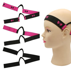 HINGTAI wig band with double-sided velvet provides secure, comfortable wear.