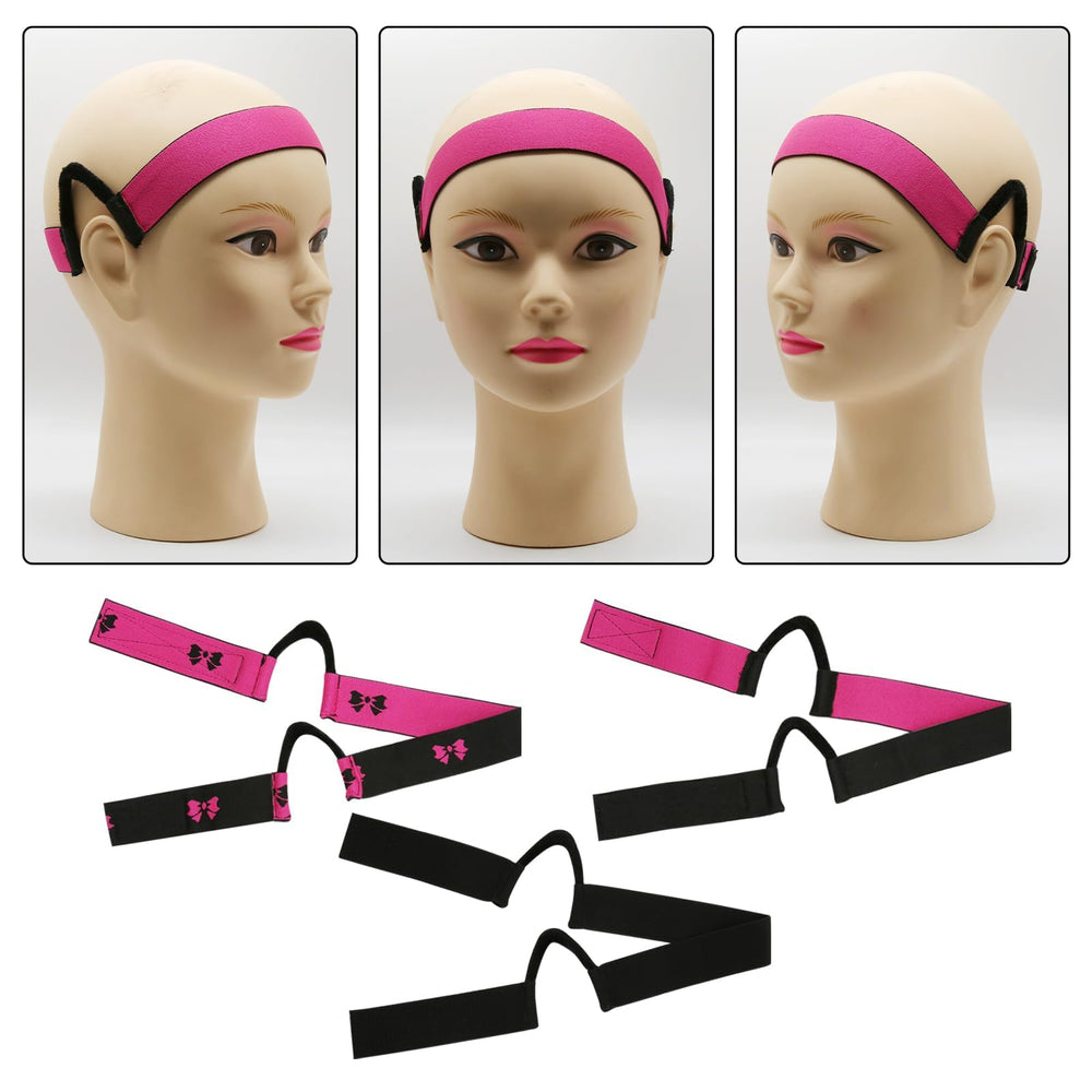 HINGTAI earless design offers all-day comfort on lace-front wigs.