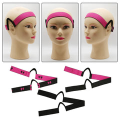 HINGTAI earless design offers all-day comfort on lace-front wigs.