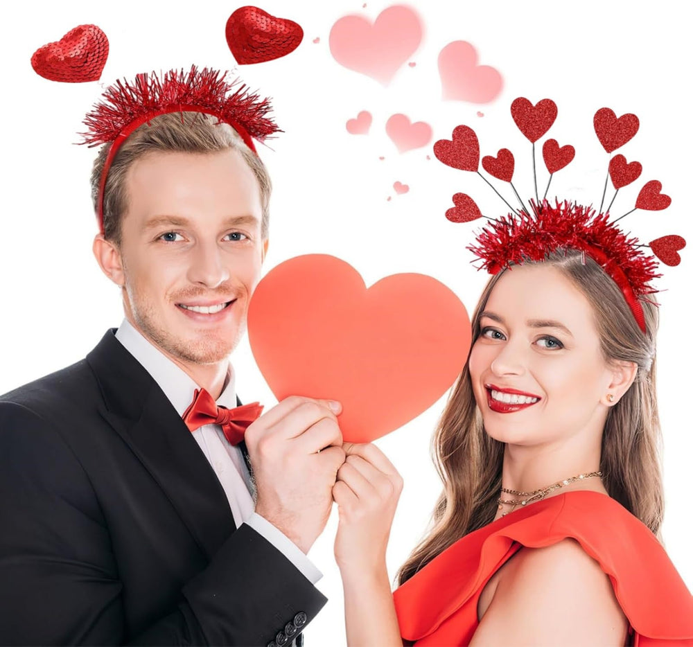 Diadema HIPIHOM lista para regalo, presentación ideal para San Valentín.