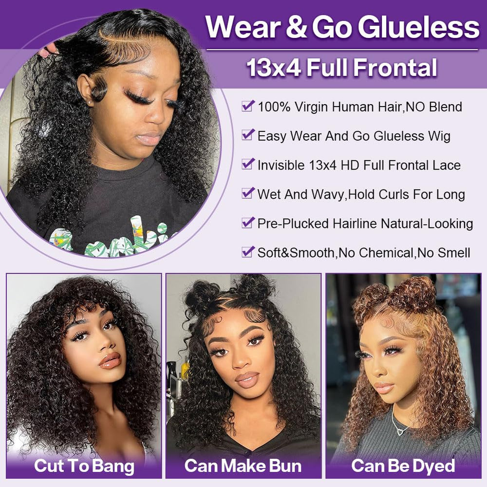 HIRIREMY 13x4 HD lace base; seamless melt with skin tone