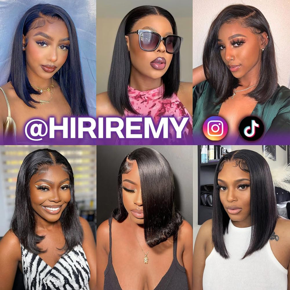 HIRIREMY straight bob suitable for everyday styling and versatility.