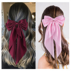 Hisial bow clips suit weddings, proms, and daily outfits.