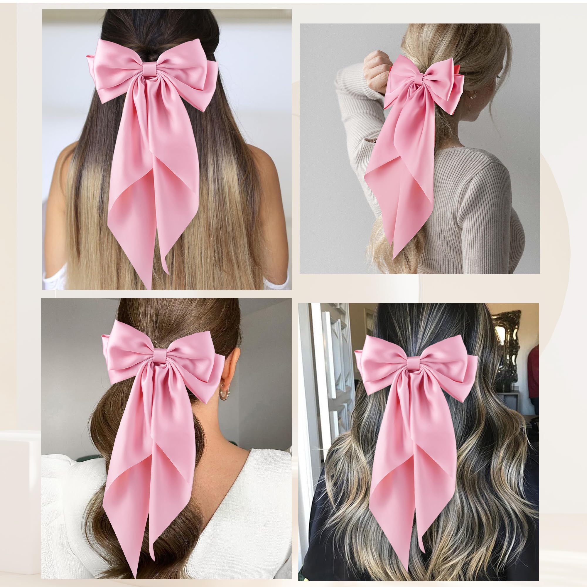 Hisial broches grandes rosa, regalo perfecto para fechas especiales y cumpleaños.