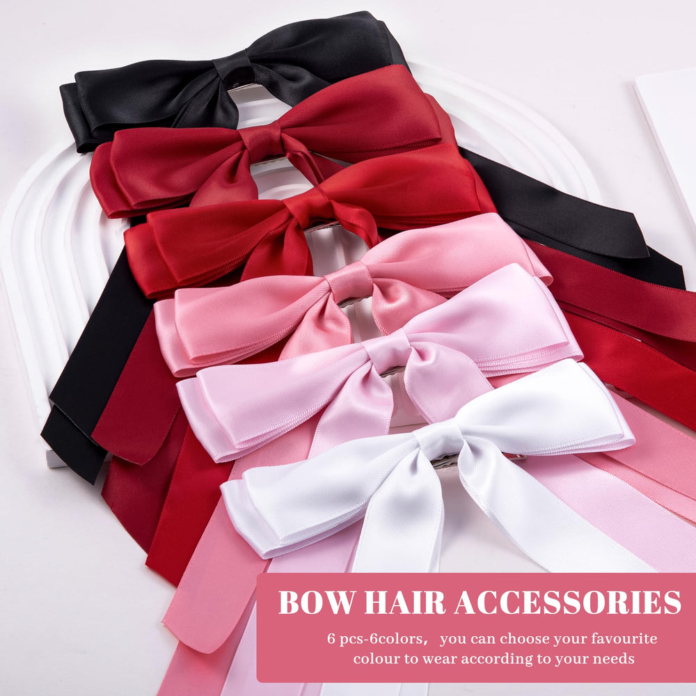 Hisial hair bows clip alligator clip detail provides strong hold across styles.