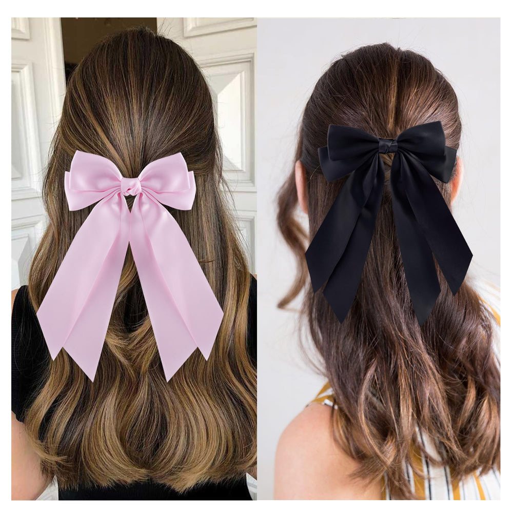 Hisial lazo de pelo negro ideal para atuendos formales