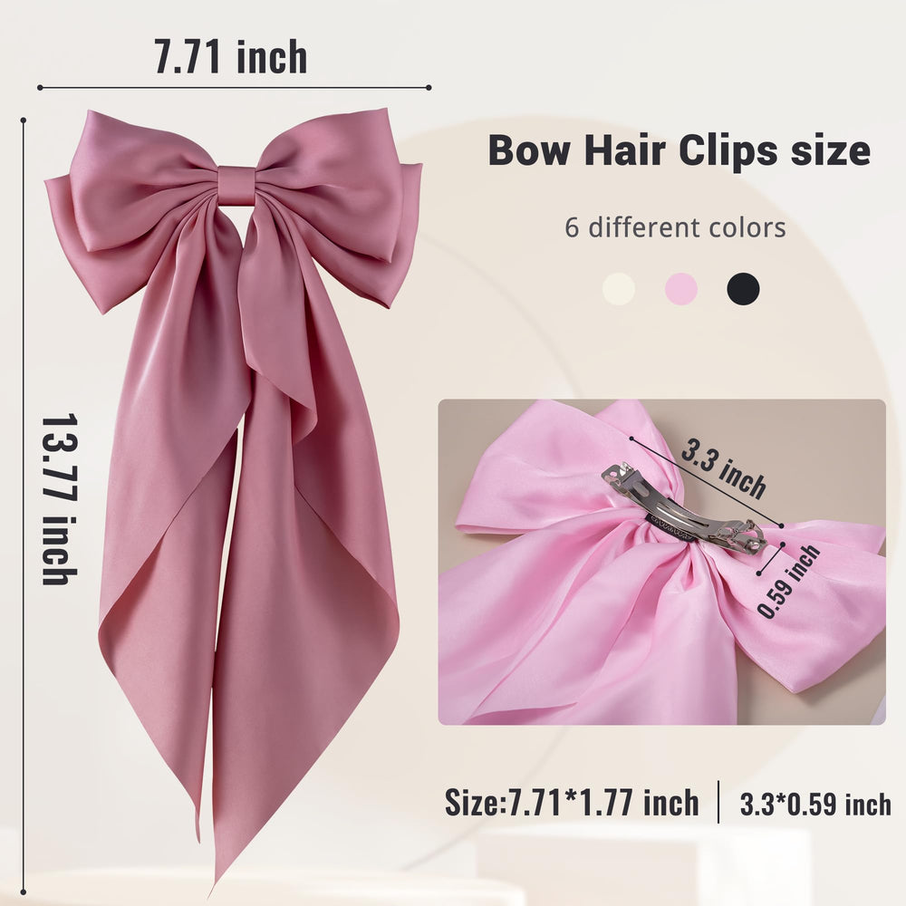 Hisial hair clip features a long tail design for secure hold.