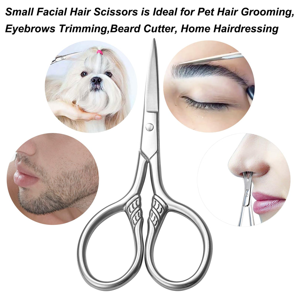Hitopty 3.5-inch pocket scissors offer portable precision.