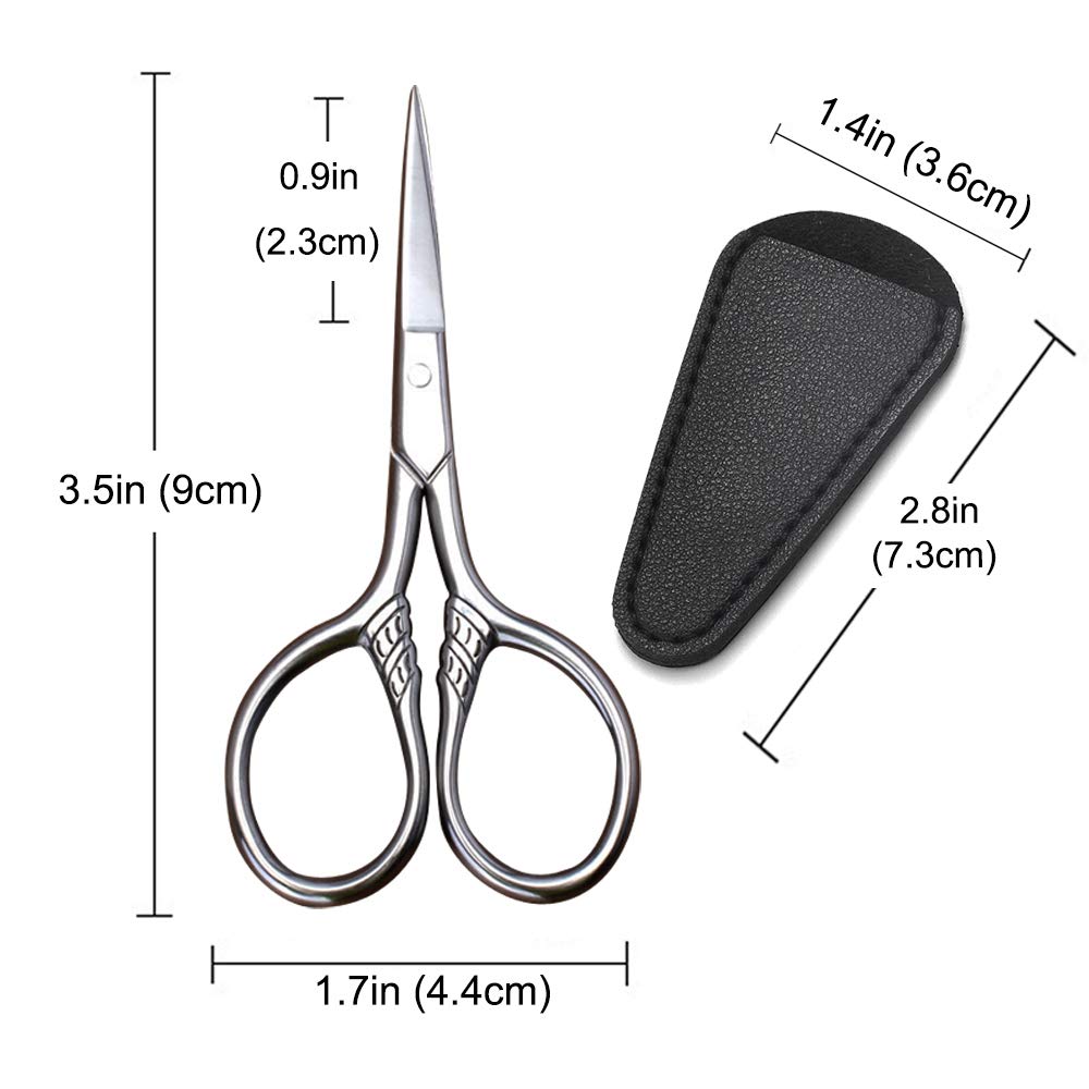 Hitopty scissors suitable for embroidery and sewing with sharp blades.