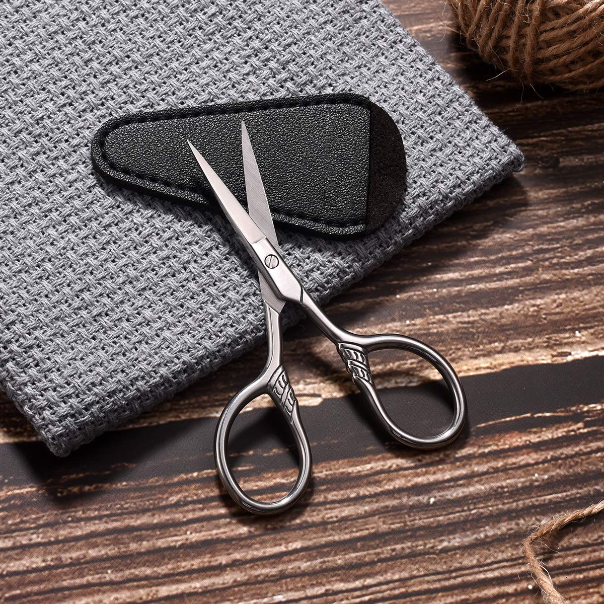 Hitopty vintage scissors ready for daily grooming and hobby tasks.