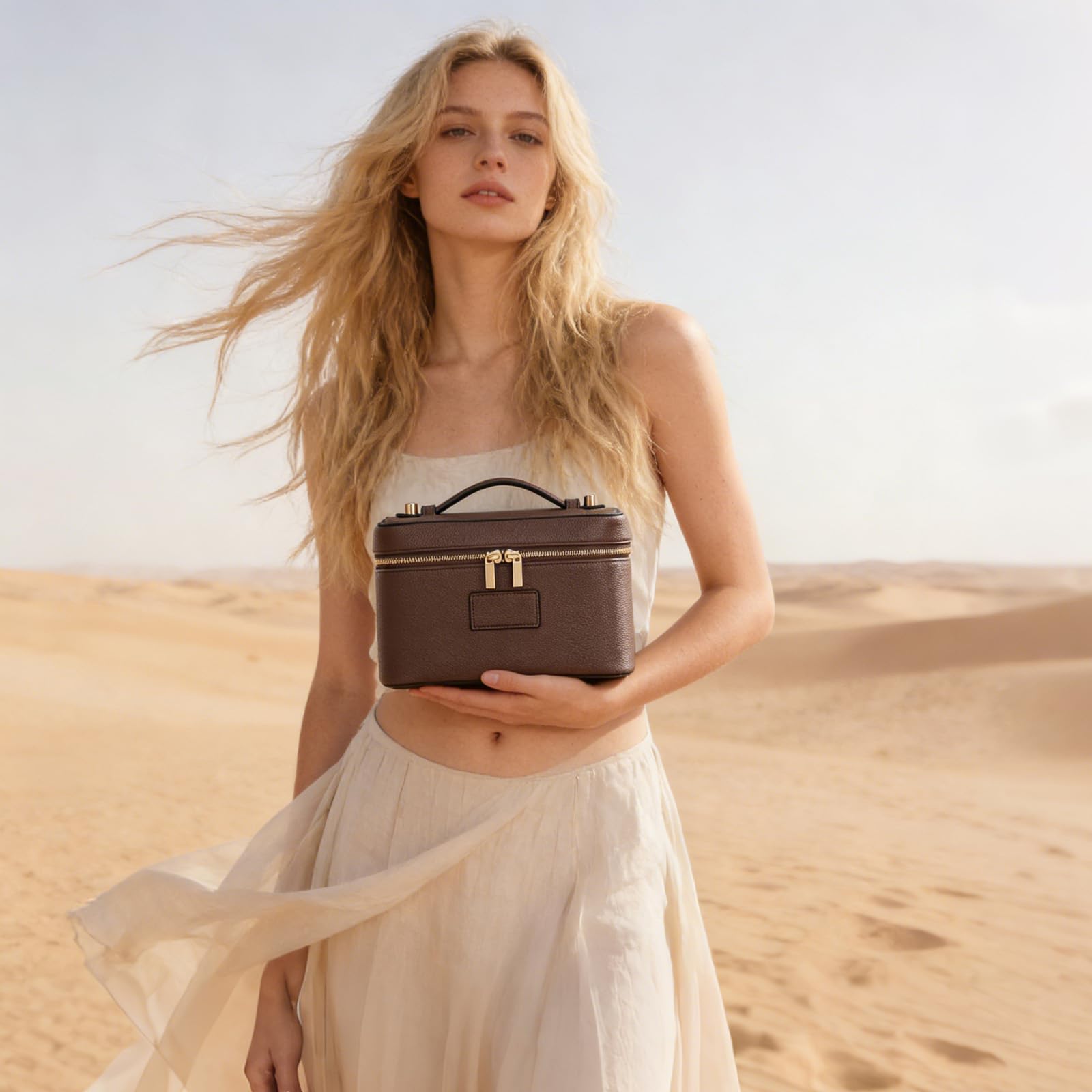 HiTotes multifunctional toiletry bag in use for travel and daily routines.