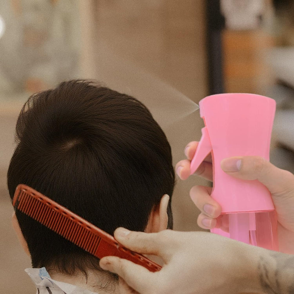 HIVEKLY hair brush set carbon fiber rat tail comb for precise parting.