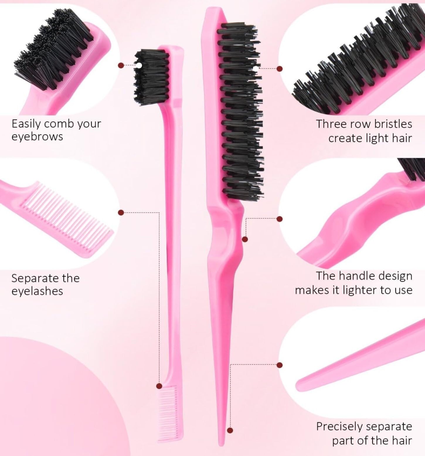 HIVEKLY hair brush set durable bendable headband tool for comfort.