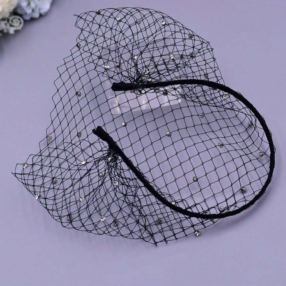 HIWIND diadema velo para vestidos de noche: añade capa de misterio y elegancia.