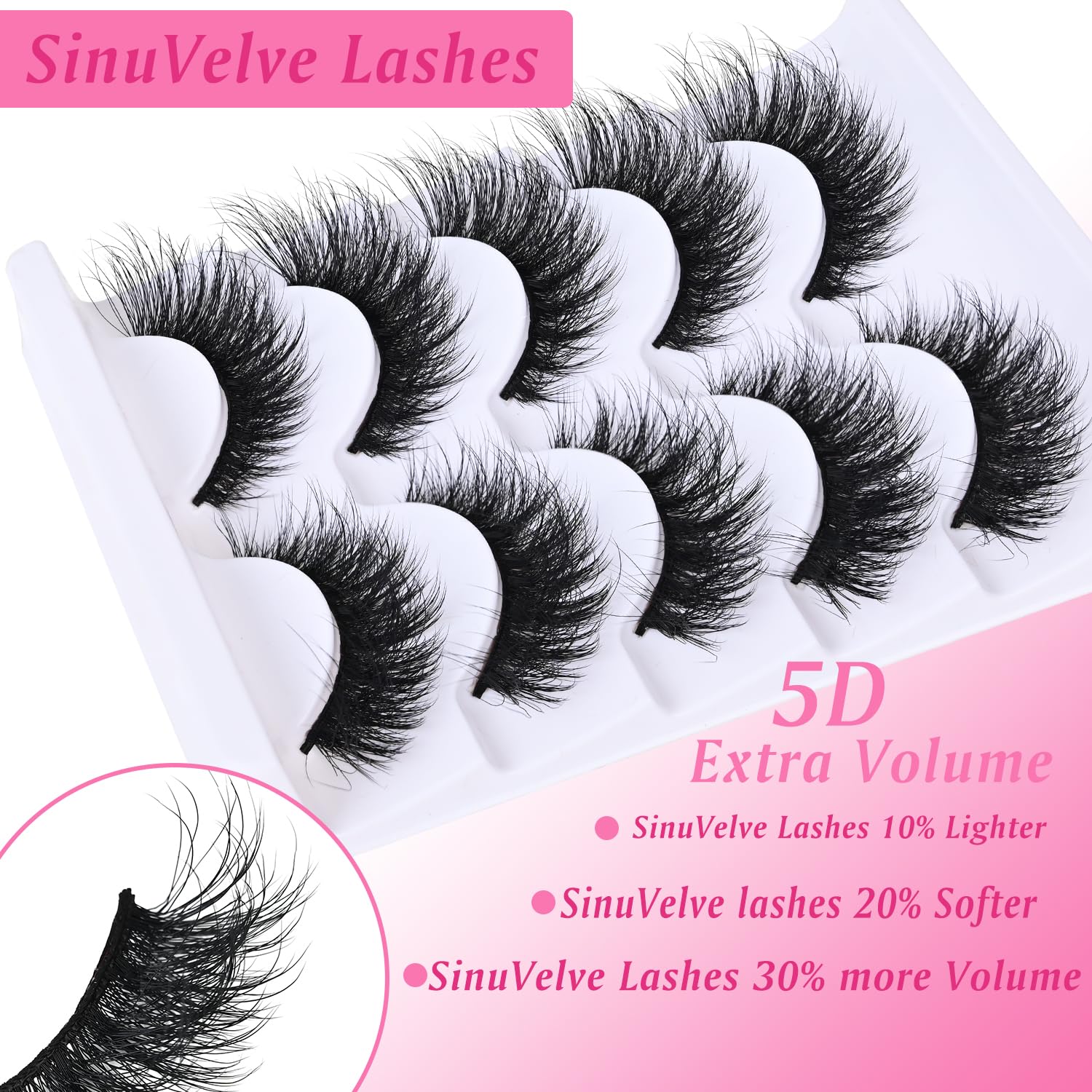HK HIKLASY SinuVelve 14mm D-curve cat-eye close-up for dramatic yet natural look.