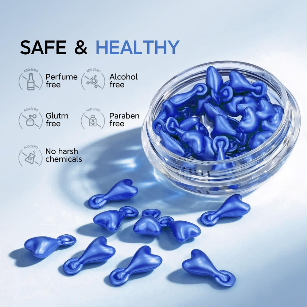 Envase portátil para viaje con cápsulas individuales HKH Serum cobre.