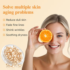 HKH Vitamina C, cápsulas individuales, protege la vitamina C durante uso y viaje.