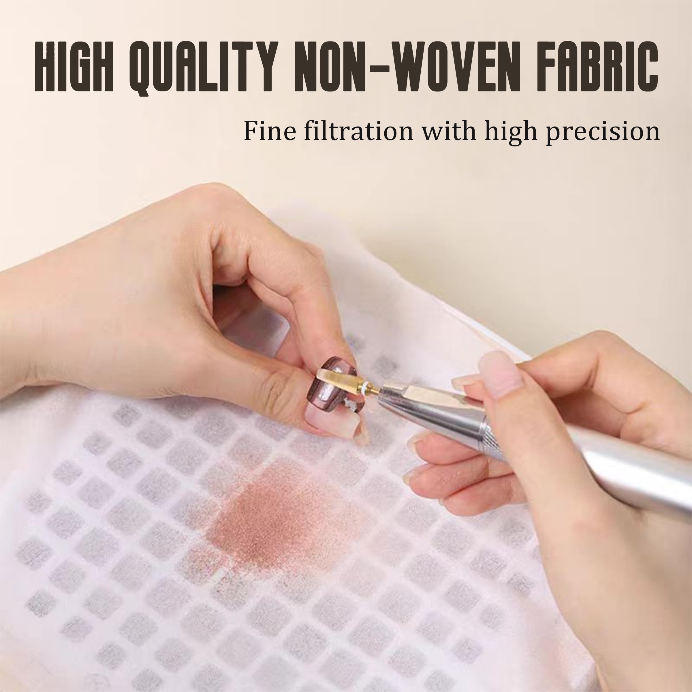 HLQHXWHZT nail dust paper ideal for salons and home studios