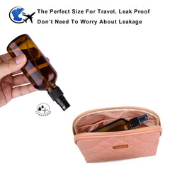 hmaimas amber glass bottle cap with secure closure to prevent leaks