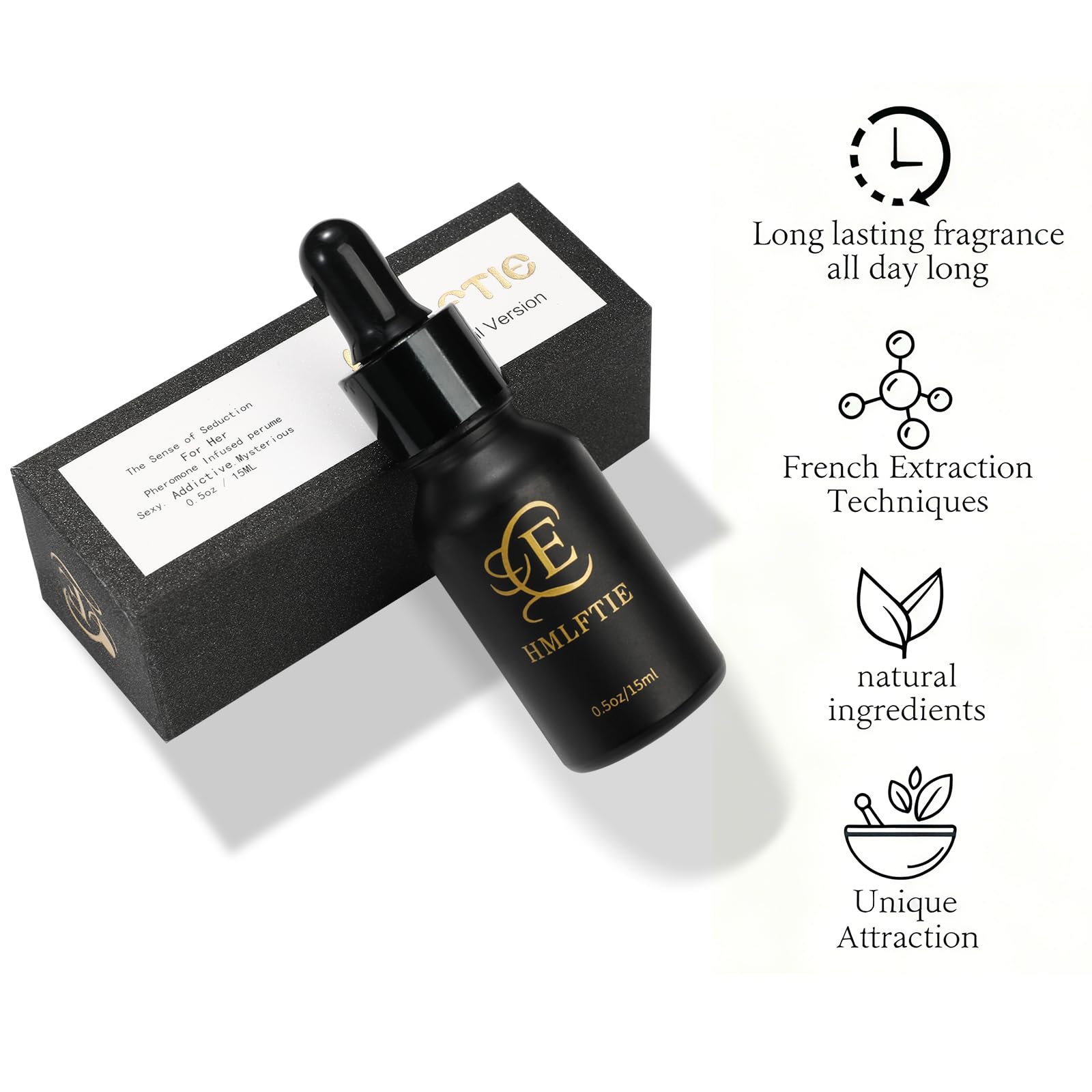 HMLFTIE rose and jasmine fragrance notes for a fresh floral profile