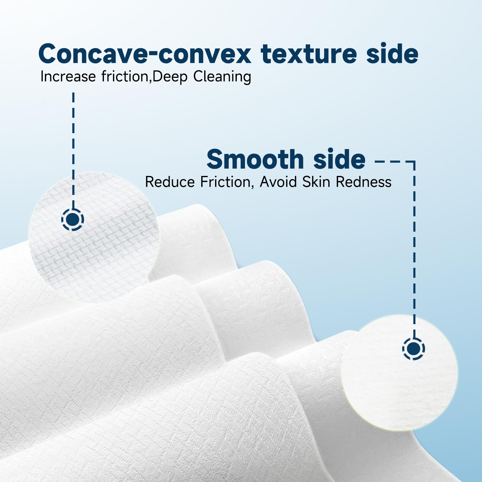 HMTM Face Towels ideal for makeup removal and cleansing on the go.