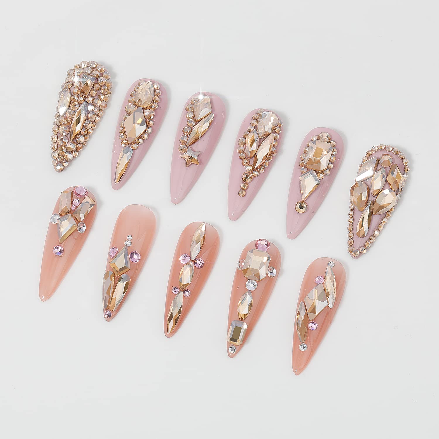 HNUIX uso versatil: uñas, joyeria y manualidades creativas