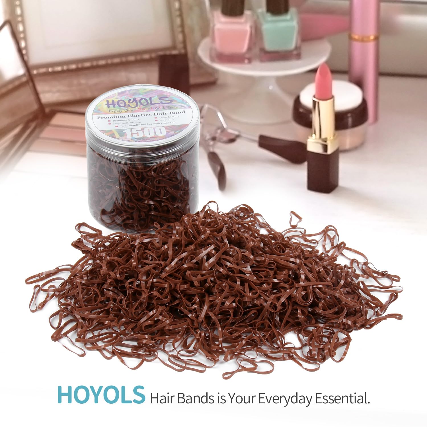 HOYOLS brown bands ideal for kids and adults in daily routines.