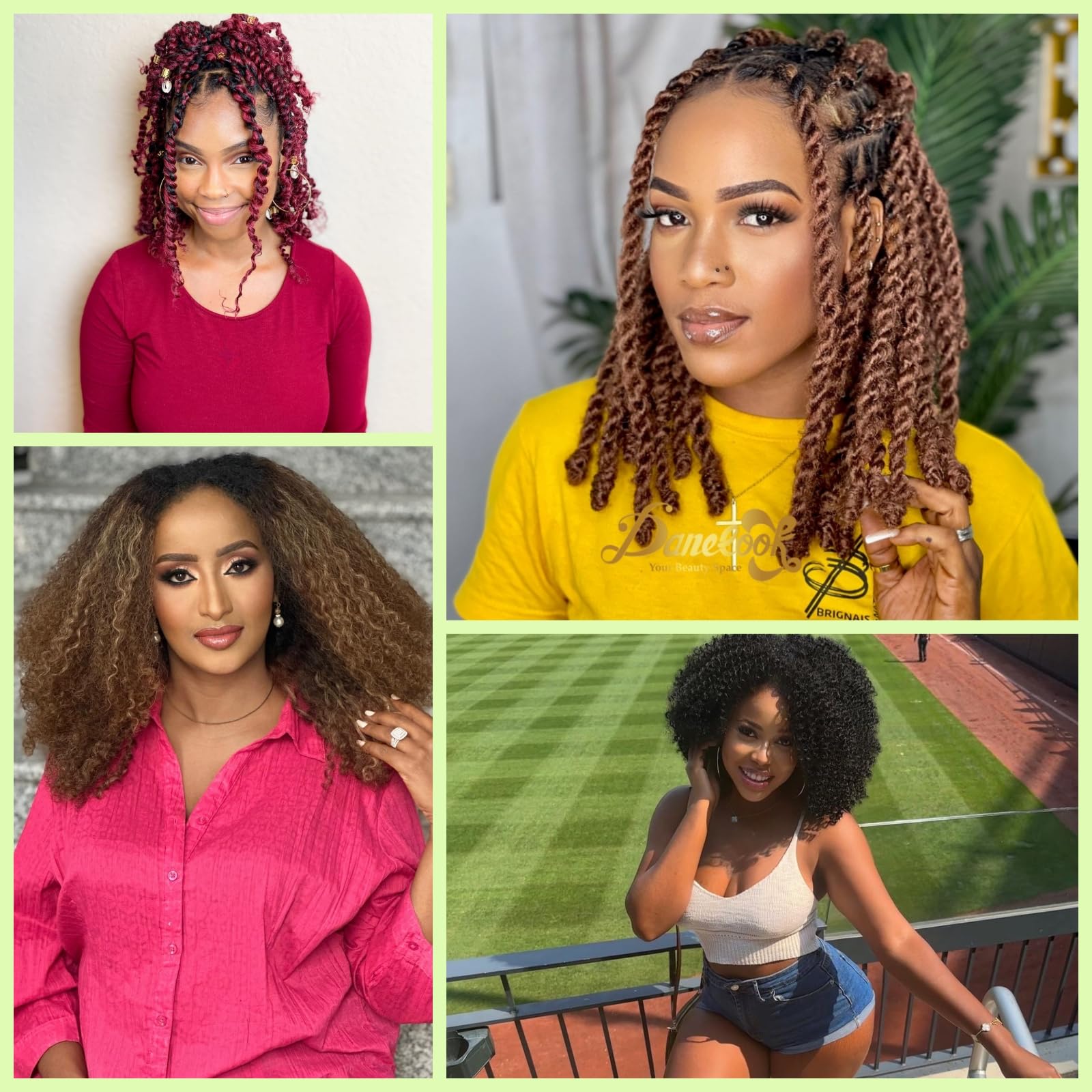 Hodgeous Marley Twist Hair accessories included for easy install