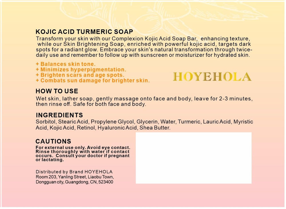 HOYEHOLA daily-use routine with soap bar for gentle cleansing and moisture.