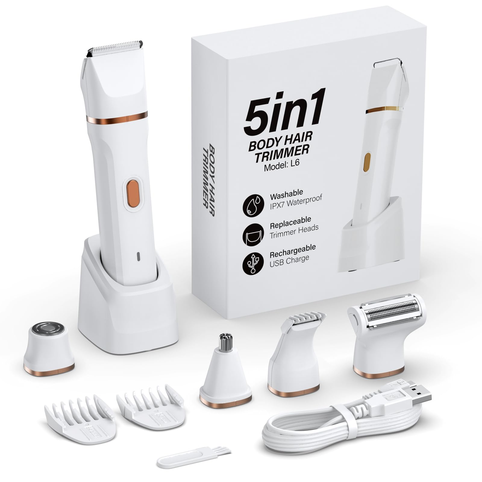 HOHOLE ceramic blades deliver gentle, precise hair removal with minimal irritation