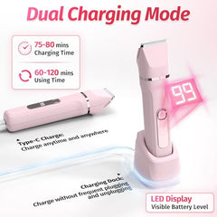 HOHOLE nose hair trimmer for quick, comfortable nasal grooming.