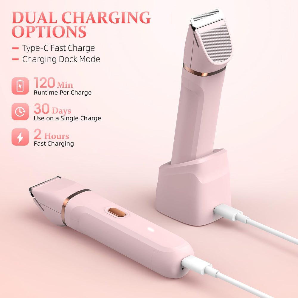 HOHOLE nose trimmer head designed for safe, quick hair removal.