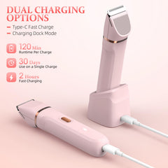 HOHOLE nose trimmer head designed for safe, quick hair removal.