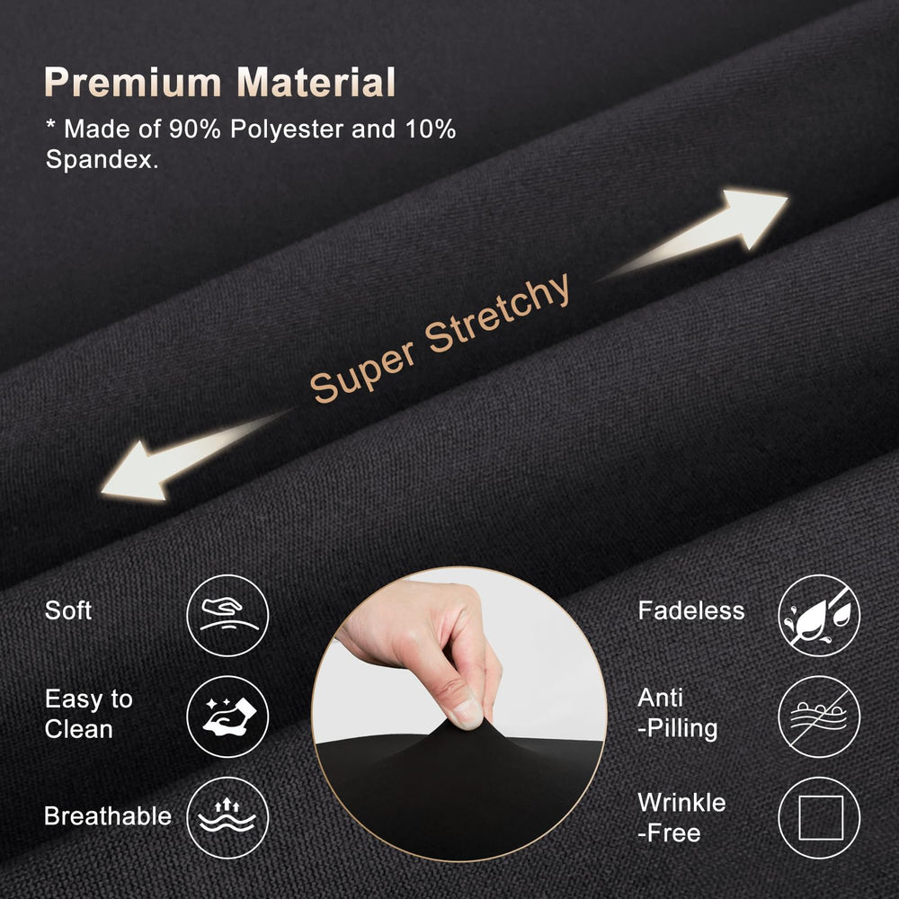 HOLITS machine-washable bed cover simplifies cleaning between sessions.