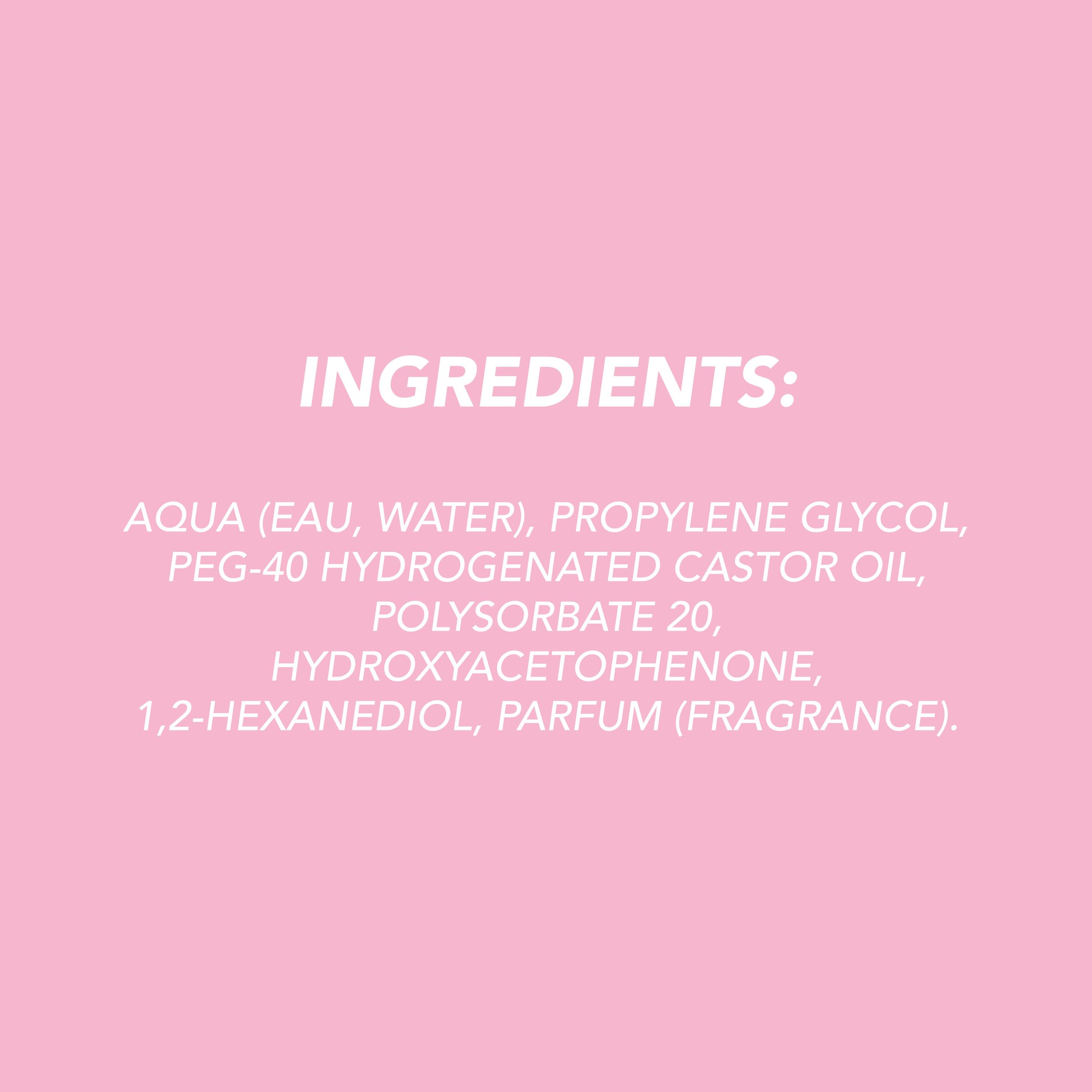Sleek bottle with mist ready for a mood-boosting moment.
