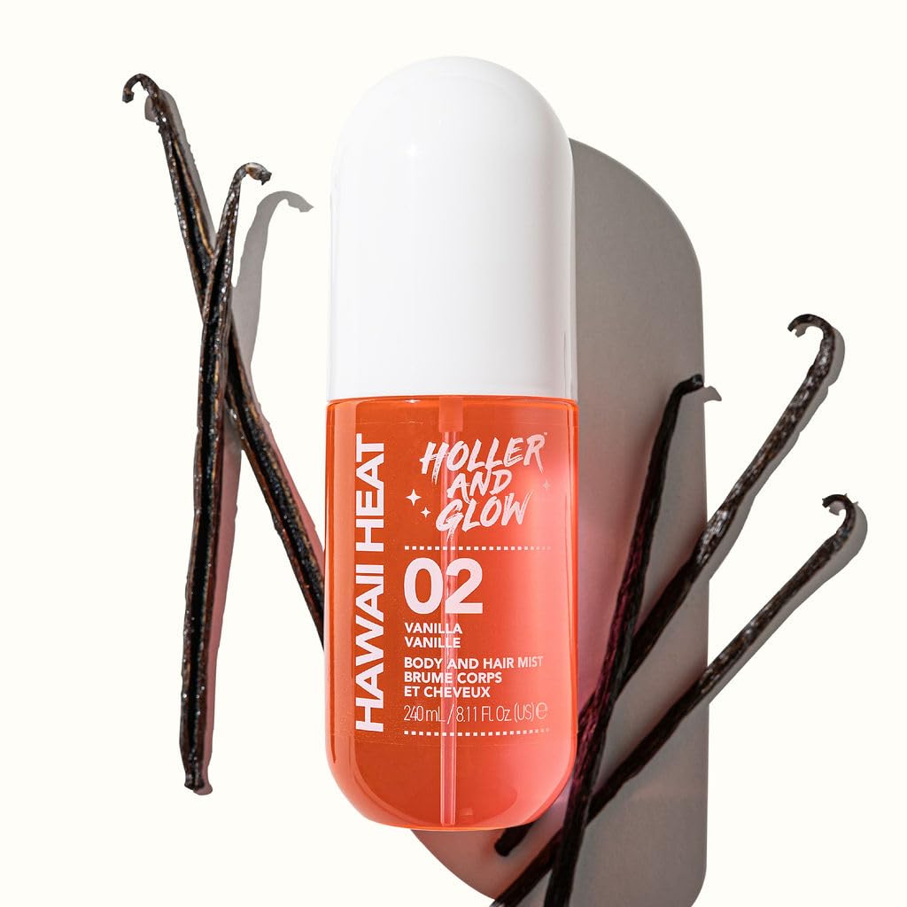 Holler & Glow Hawaii Heat bottle cap detail for precise spritz