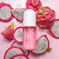 Holler & Glow Bondi Blush pink dragonfruit close-up highlighting vibrant fruit notes