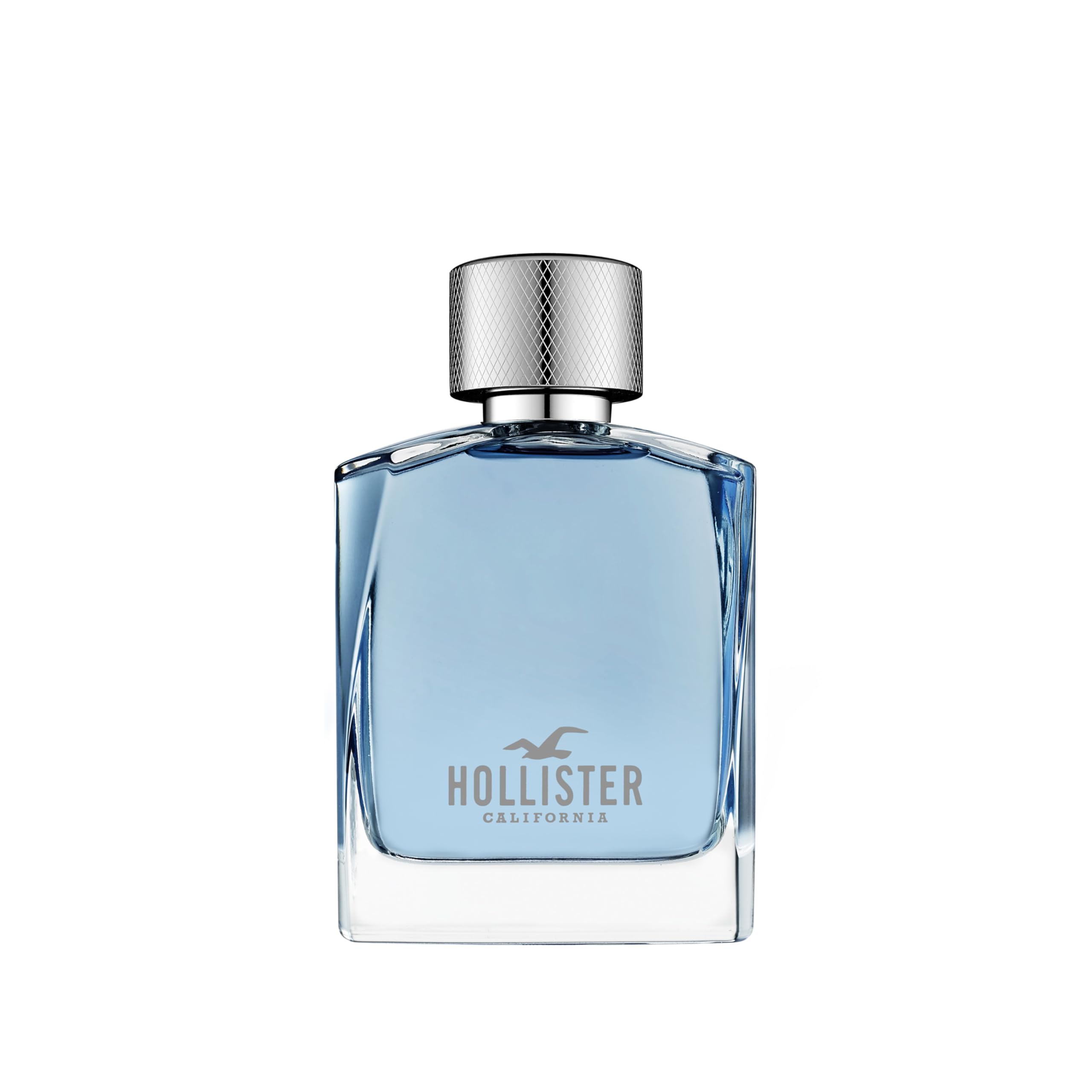 Hollister Wave Men EDT bottle front view, sleek design for daily wear and confident presence.