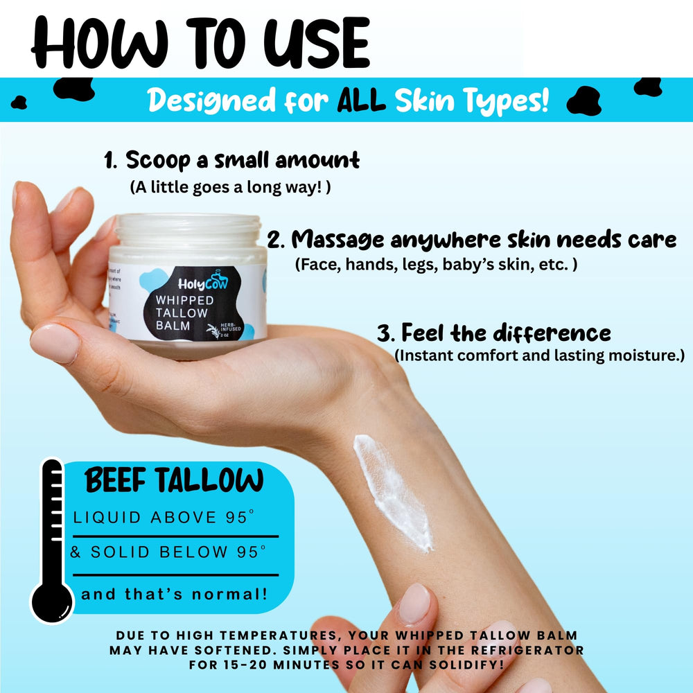 HolyCow after-sun balm delivers soothing, hydrating relief after sun exposure