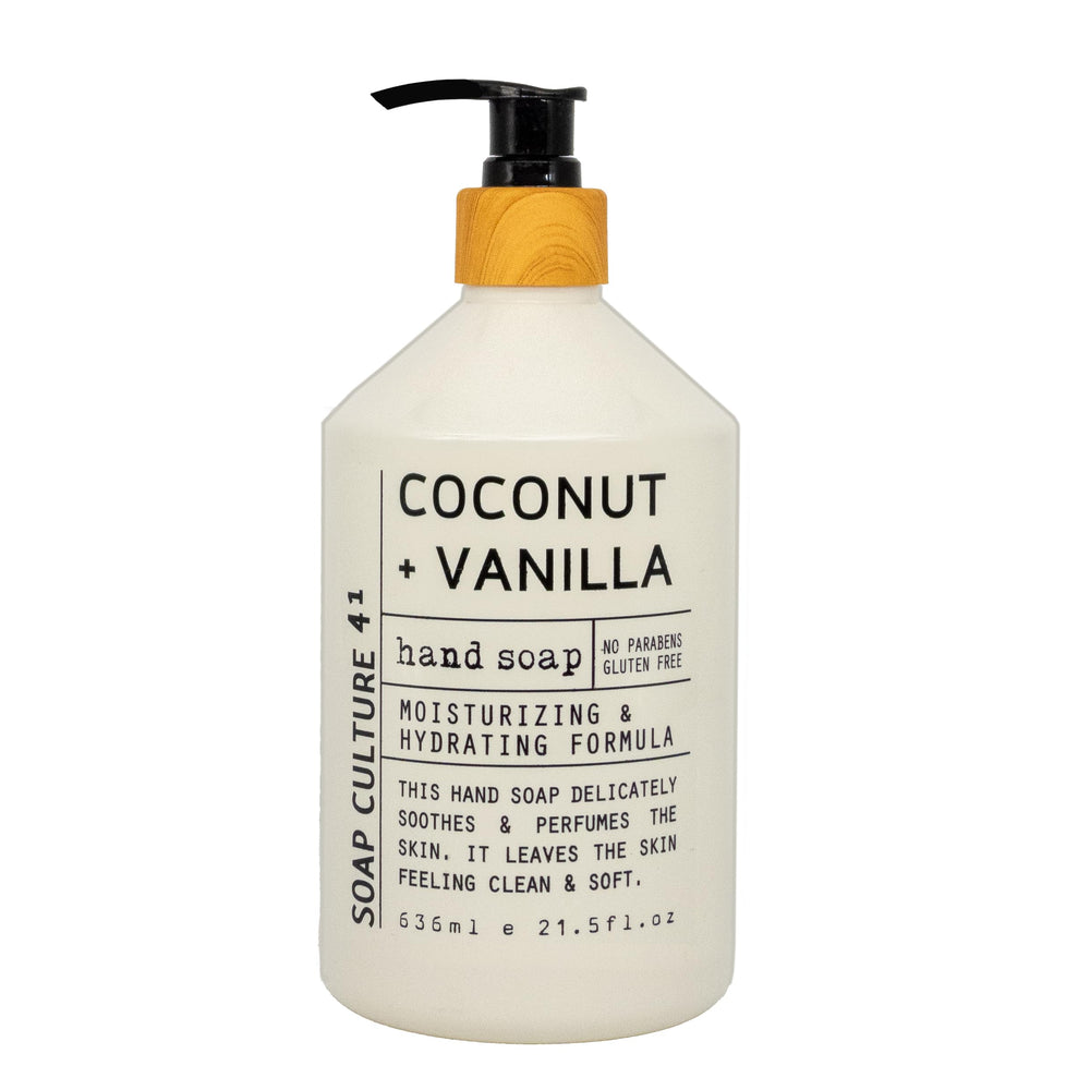 Home & Body Company Soap Culture 41 English Pear bottle for crisp hand washing