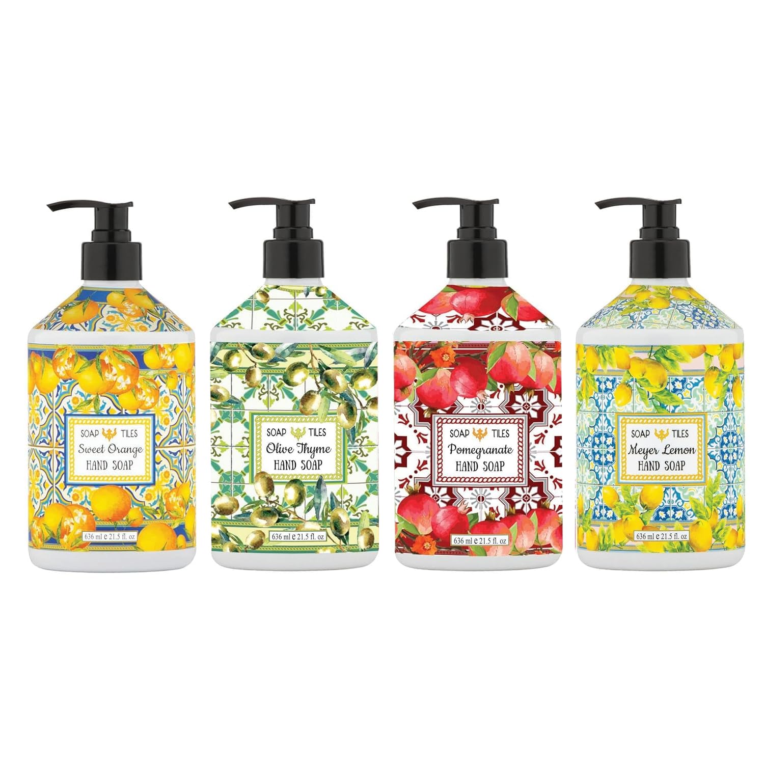 Home & Body Company Sweet Orange hand soap bottle pump for refreshing cleansing
