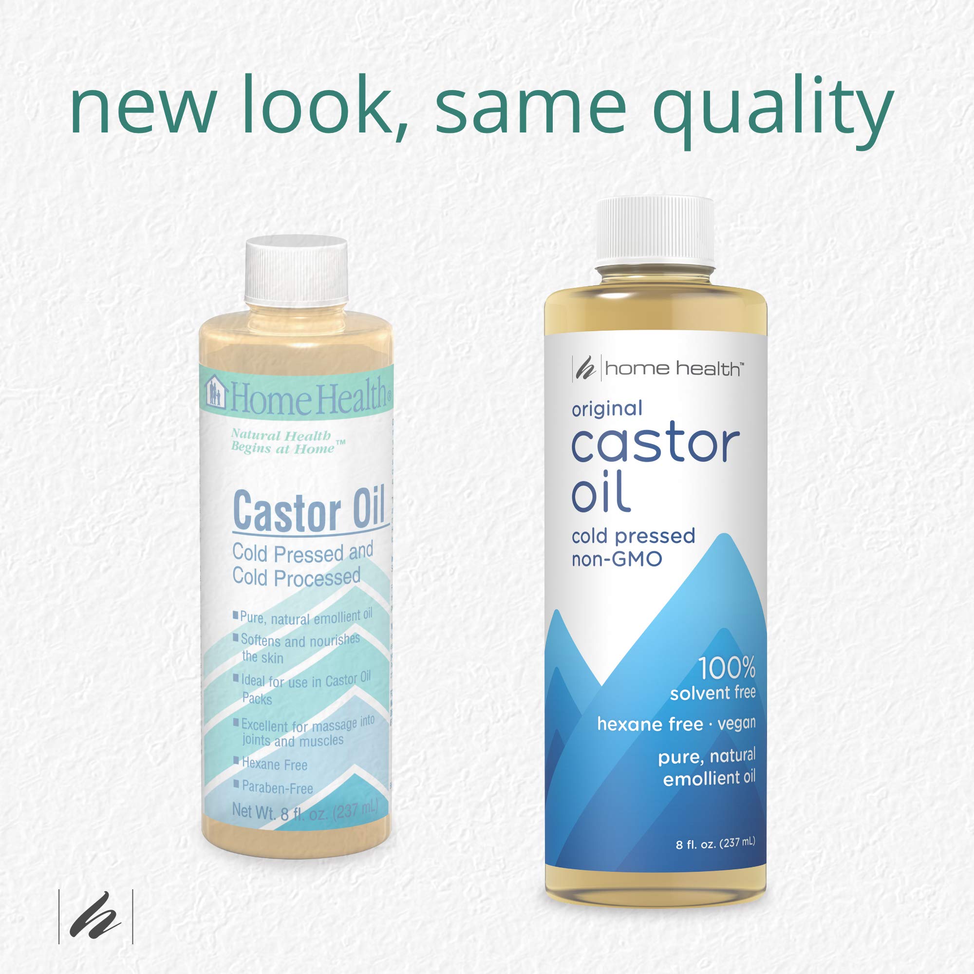 Apply Home Health Castor Oil on skin for deep moisture.