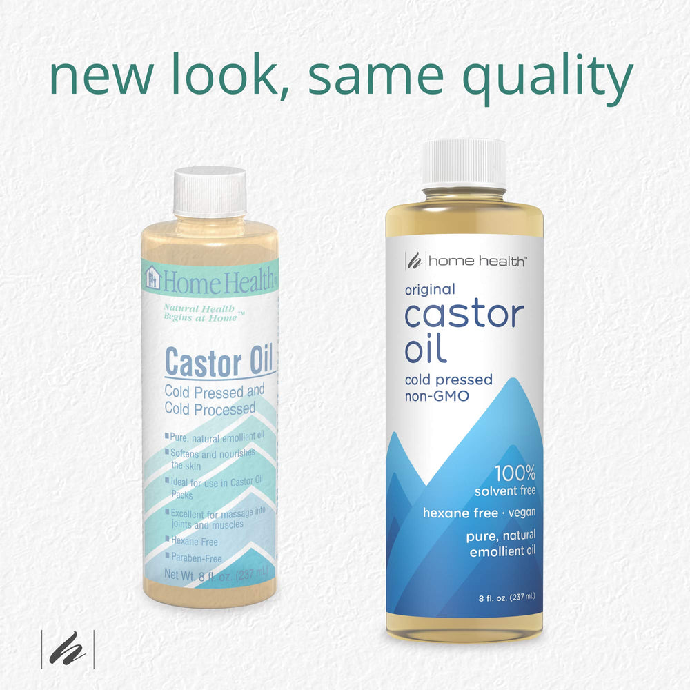 Apply Home Health Castor Oil on skin for deep moisture.