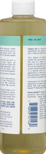 Home Health Original Aceite de Ricino para conjuntos de cuidado caseros.