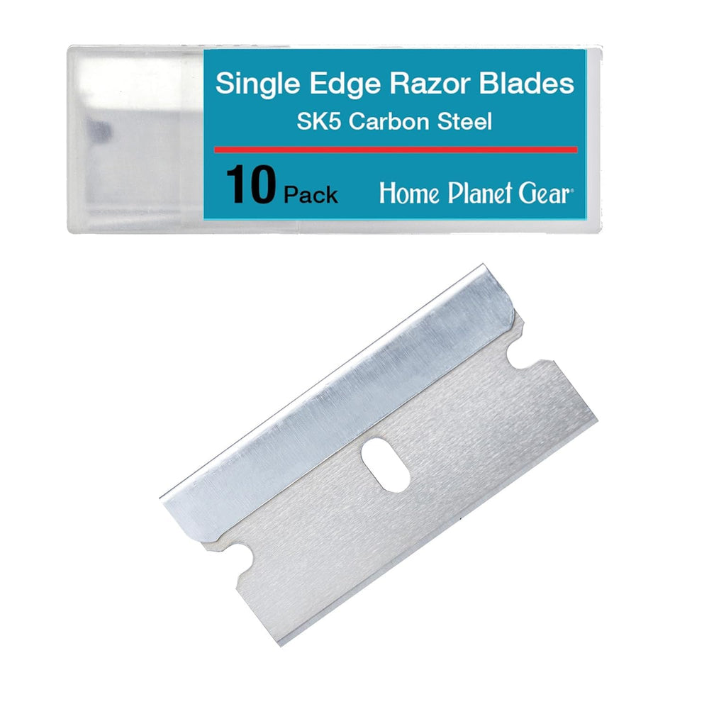 Home Planet Gear single edge blade refill in storage dispenser for quick replacement