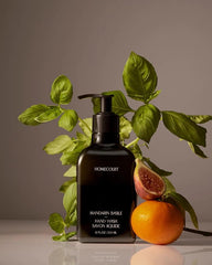 Homecourt Hand Wash bottle with Mandarin Basil scent for a refreshing cleanse