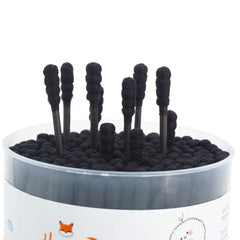 HOMEFOX activated charcoal tip adds a sleek look and versatile use